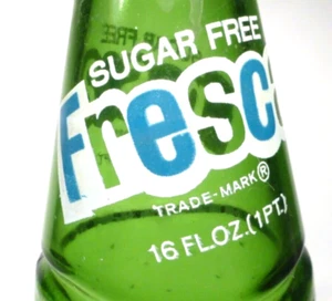 Soda vintage ACL POP - COCA-COLA'S verde sin azúcar FRESCA - 16 oz - Imagen 1 de 2