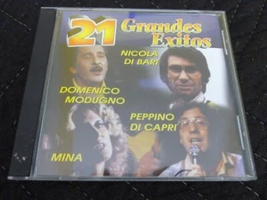 21 Grande Exitos (Musik-CD 1987) Nicola Di Bari / Domencio Modugno / Mina / Peppino - Bild 1 von 2