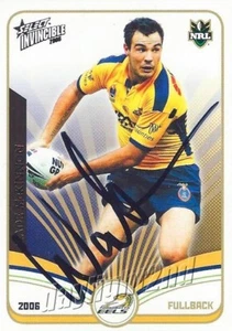 Signed 2006 PARRAMATTA EELS NRL Card WADE MCKINNON - Picture 1 of 1