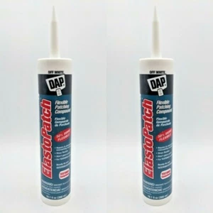 (2 PACK)DAP -  Elastomeric Patch - No 12286 - Off White - NEW - Picture 1 of 3