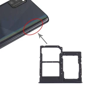For Samsung Galaxy A41 / A415 SIM Card Tray + SIM Card Tray + Micro SD Card Tray - Picture 1 of 4