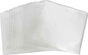 100 Clear Vinyl Outer Sleeves 3 Mil. HIGH QUALITY for 12" LP - Picture 1 of 2