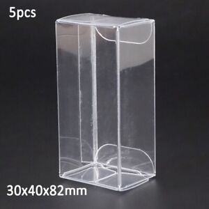 25 Boîte de Présentation 1:64 Plastique Transparent PVC Show / Étui for Modèle