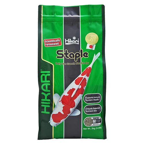 Pellets medianos de comida Hikari Staple Koi 4,4 lb Foto 1 de 1