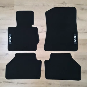Car Floor Mats Velour for BMW X3 2010 2017 Carpet Black Waterproof All Season X3 - Picture 1 of 8