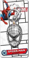 *NEW* Marvel: Spiderman Head Logo Pewter Key Ring / Key Chain by Monogram