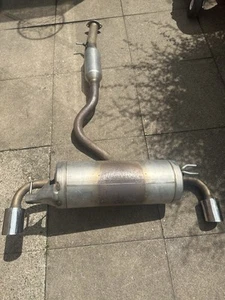GR Yaris Stock Exhaust, Backbox, Tailpipes, System, OPF, 2022 - Picture 1 of 8