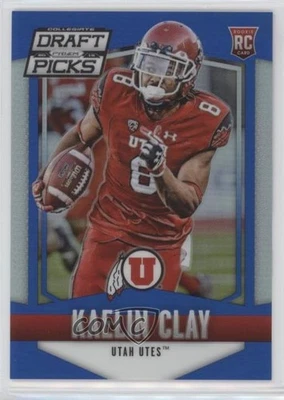 2015 Panini Prizm Collegiate Draft Picks Blue /75 Kaelin Clay #249 Rookie RC - Image 1 of 2