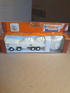 Roco Minitanks MAN 454 + 2x donnola + TOW UN versione IMBALLO ORIGINALE 634 con accessori!!! - Foto 1 di 16
