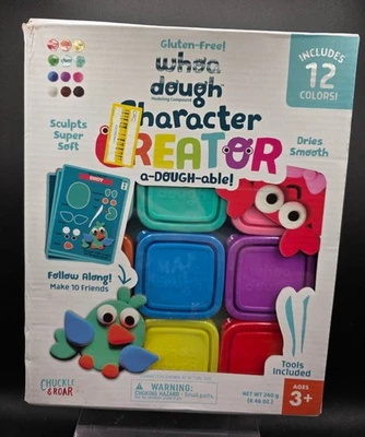 Whoa Dough Character Creator Chuckle Roar Follow Along Make 10 Friends Toy - Image 1 of 4