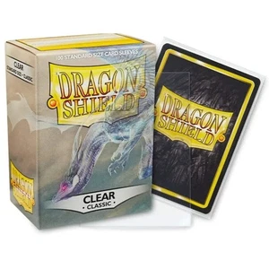 Dragon Shield Classic - Trasparente (Confezione da 100) - Manicotti Carte Scudo Drago - per Poke - Foto 1 di 3