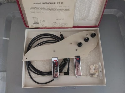 Juego de pastillas golpeador de guitarra vintage Kent Wc-25 Archtop Foto 1 de 4