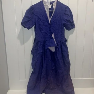 Innocent Vintage 1980s Lace Dress Sz 14P Plain Conservative Classic - Picture 1 of 8