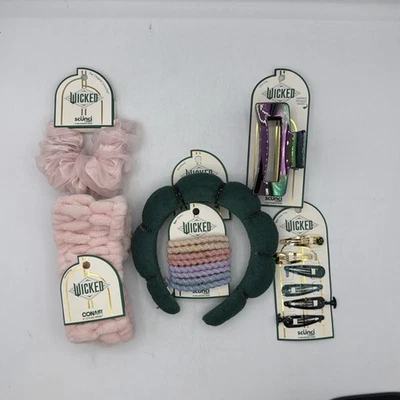 Lote de 6 diademas Scunci by Conair WICKED como en la foto Scrunchies clips a presión Foto 1 de 4