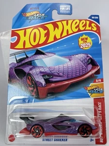 2025 Hot Wheels Street Shrieker HW Let's Race 3/5 NETFLIX Diecast Car Case C - Picture 1 of 9