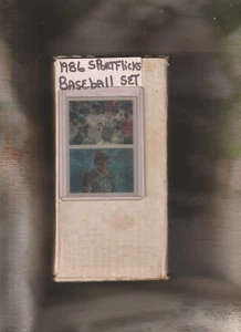 1986 SPORTFLICS BASEBALL HANDGESAMMELTER 517 KARTEN KOMPLETTER SATZ MIT J. Canseco Rookie - Bild 1 von 1