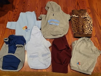 Preowned Lot of 7 Dog Clothing Size Xs - Image 1 of 4
