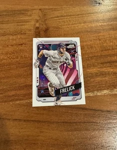Sal Frelick 2024 Topps Cosmic Chrome White Hole Refractor SP Rookie RC NRMT+ - Imagen 1 de 2