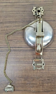 Vintage San Francisco Trolley Car Bell Cable Car Solid Brass  SFCO Wall Mount - Picture 1 of 7