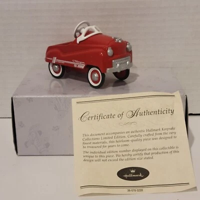 Hallmark Kiddie Car Classics Collection 1955 Murray Red Champion QHG2213 - NOVO NA CAIXA - Imagem 1 de 2