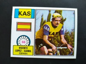 FIGURINA PANINI SPRINT 72 CICLISMO LOPEZ CARRIL n. 66 NUOVA NEW - Bild 1 von 2