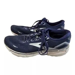 BROOKS Ghost 15 Womens Shoes Navy Blue Runners Size 11 US, 9 UK, 43 EUR ✔️ - Picture 1 of 9