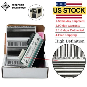 ✅ Printhead for Zebra 110Xi4 105SL Plus Printer 203dpi P1004230 US STOCK ✅ - Afbeelding 1 van 12