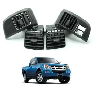 Air Vent Ventilator Grille Black Set For Isuzu DMax Rodeo Holden 2003 - 2006 - Picture 1 of 6