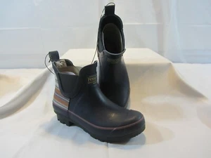 Botas de lluvia para mujer Pendleton Chelsea - azul marino - talla 5 - Imagen 1 de 8