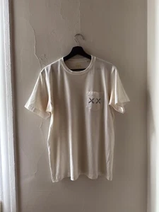 Uniqlo KAWS White Graphic Pocket T-Shirt 2016 Drop Size Large - Picture 1 of 8