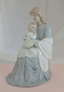 Vintage 1980 HOMCO Porcelain Figurine #8809 – Mother & Child – Love of a Mother - Picture 1 of 7