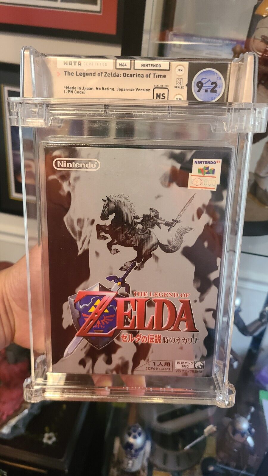 Legend Of Zelda: Ocarina Of Time Nintendo 64 Game Cassette