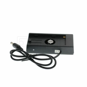 NP-F970 Battery Plate to 12V DC Barrel Cable for Blackmagic BMCC Video Assist - Picture 1 of 4
