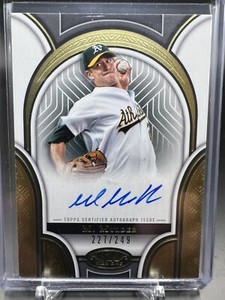 2023 Topps Tier One Mark Mulder Prime Performers On Card Auto 227/249 PPA-MM