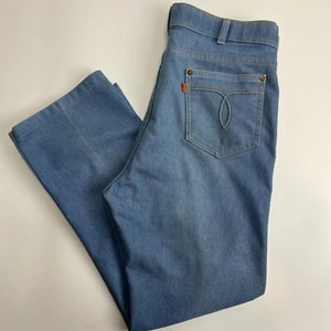 Vintage Men’s Levi's 530 Jeans Orange Tab Stretch Blue Denim Made in USA 36x31 - Picture 1 of 7