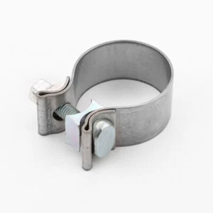 2" ID SS304 Stainless Steel Narrow Band Exhaust Pipe Clamp Heavy Duty - Picture 1 of 6