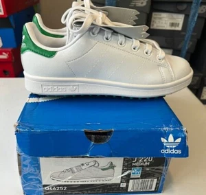 Zapatos de golf Adidas Stan Smith edición especial sin clavos para mujer [US:5/220] Q46252 - Imagen 1 de 7