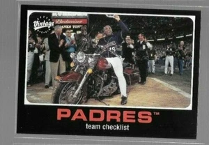 2002 Upper Deck Vintage Padres Team Card w/Tony Gwynn #234 - Picture 1 of 1