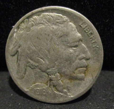 1916 Buffalo Nickel - Fine - Two Feathers!    ENN COINS Cover