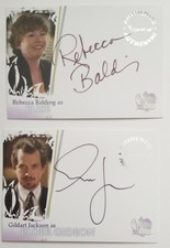 Inkworks Charmed Rebecca Balding Gildart Jackson Autographed Trading Cards