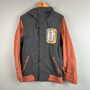 Oakley Pro Rider Series Mens Small Full Zip Ski Jacket Snowboard Orange Recco - Picture 1 of 13