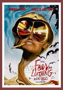 Fear Loathing In Las Vegas Psychedelic Movie Poster A1 A2 A3 - Bild 1 von 1