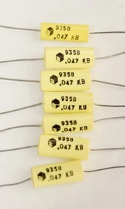 7pc electrocube .047uF KB Metallized Poly Film Capacitor 935B Series - Picture 1 of 1
