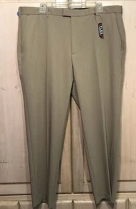 Van Heusen Flex Fit Stretch Khaki Straight Leg Dress Pants Men's Size 38 X 29 - Picture 1 of 9