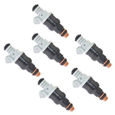 6PCS/ Set Fuel Injectors F1ZE-B4C For Ford F-150 F-250 F-350 1993-1996 Foto 1 de 4