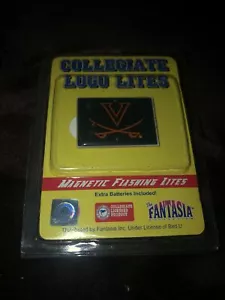Virginia Cavaliers Football Fan Collegiate Logo Lites Stocking Stuffer Light - Picture 1 of 4