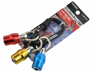 VESSEL  1/4" DRIVER BIT HOLDER "QUICK CATCHER"  QB-K3C - Picture 1 of 5