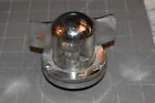 Vintage Chrome On Bronze Perko Batwing Stern Light- 2-5/8" Tall, 3-9/16 Wide