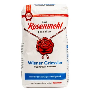 Farina di rose Griessler viennese farina di grano doppio manico 1kg ideale per pasta strudel - Foto 1 di 7