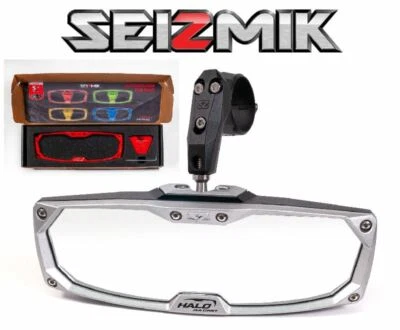 Espejo retrovisor fundido rojo Seizmik Halo-RA - 2003-2013 Yamaha Rhino 450 / 660 /700 Foto 1 de 4